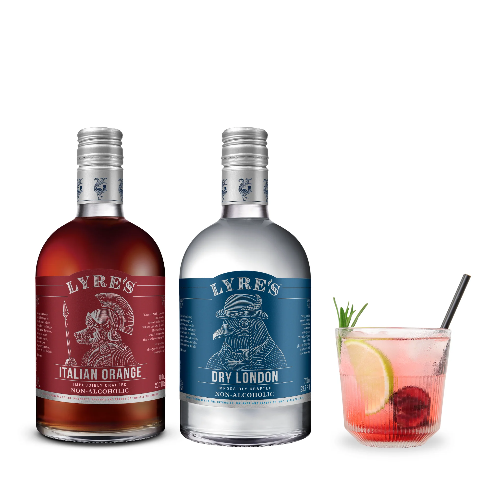 Pink Gin Fizz Set